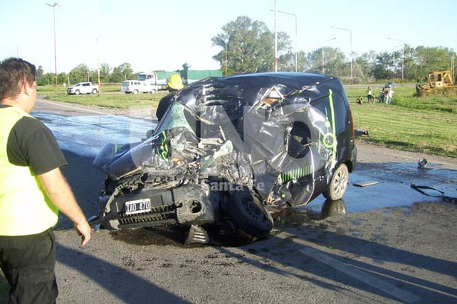 Murieron dos jóvenes santotomesinos en un accidente en San Genaro