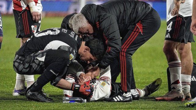 Germán Pezzella habló luego de la dura lesión que sufrió en su rodilla izquierda.