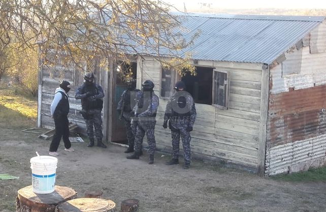 Los lugares en donde se realizaron los allanamientos.