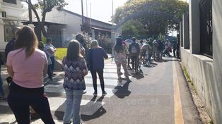Colonia de vacaciones: Largas colas en el parque Berduc