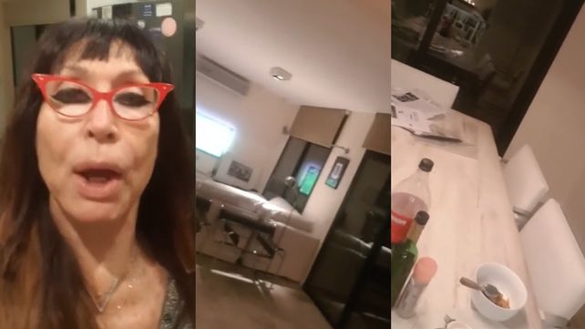 Moria Casán y Pato Galmarini siguen enamorados y la ex vedete hasta se animó a cocinarle.