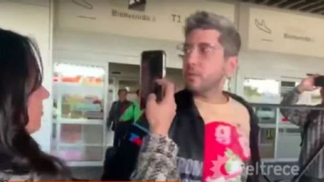Desde su arribo al aeropuerto de Barajas