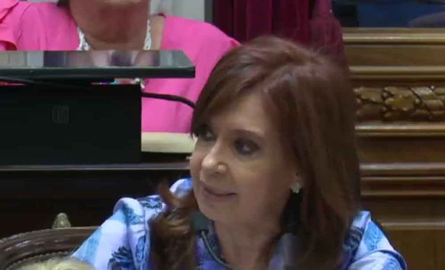 Cristina Kirchner a Michetti: Voy a discutir todo, porque para eso me votaron