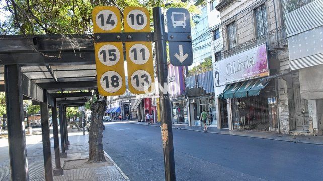 Transporte. UTA anuncio un paro para este martes en todo el interior del país.