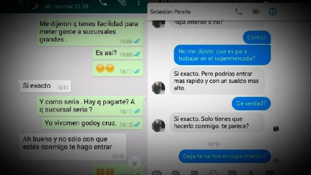 Ofrecía trabajo a chicas desocupadas, pero a cambio les pedía sexo