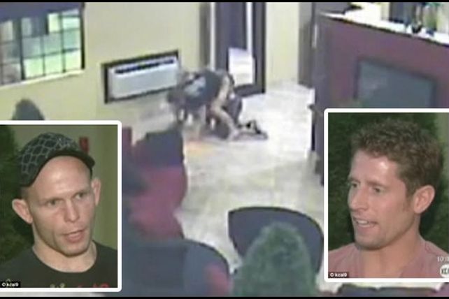 Entró a robar en un hotel pero se encontró con dos luchadores profesionales