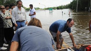 Ministros bonaerenses van a Areco para analizar causas de inundaciones