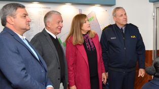 Romero y Maslein estuvieron en la localidad.&nbsp;