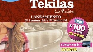Este jueves pedí la revista y el CD de Los Tekilas