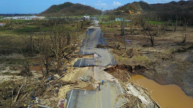 Impactantes imágenes de Puerto Rico después del paso del huracán Maria