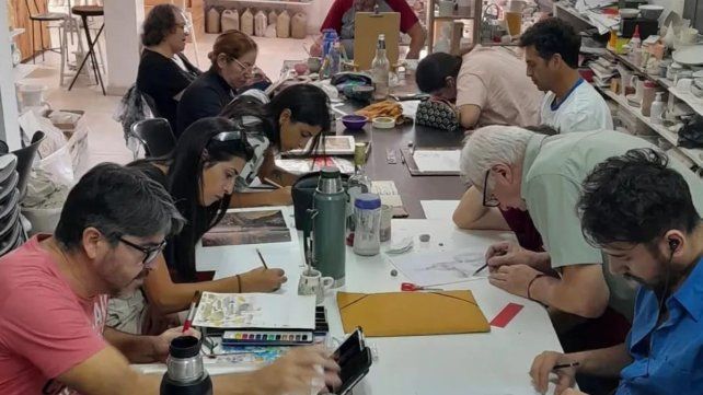 Mario Milocco abre la inscripción a sus clases de acuarela y técnicas mixtas