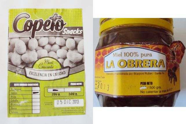 La Assal prohibió la comercialización del maní crocante Copeto Snacks y la miel La Obrera