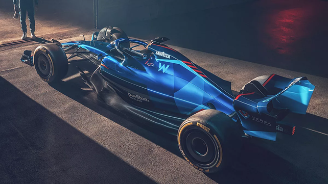 Williams presentó el nuevo automóvil para la temporada 2022 de la Fórmula 1