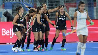 Las Leonas golearon a España y están en semifinales del Mundial