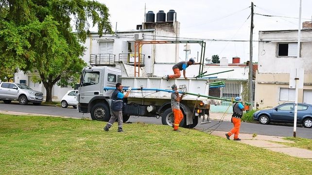 Paraná: le cambian la cara a la plaza Francisco Ramírez