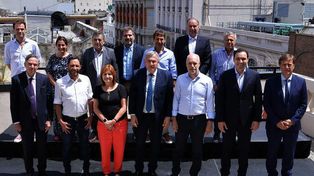 Los principales actores de la coalición opositora mantuvieron un encuentro.