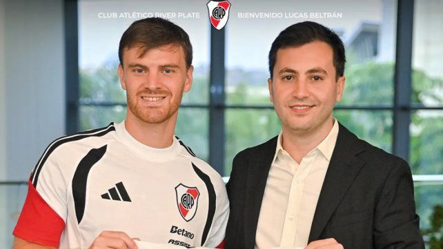 River oficializó el regreso de Lucas Beltrán