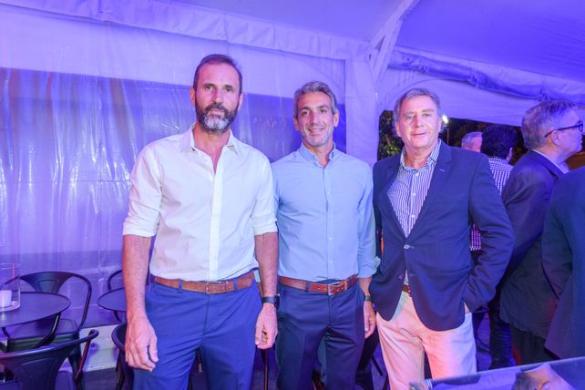 José Basadonna, Damián Alvarez y Mario Mattos