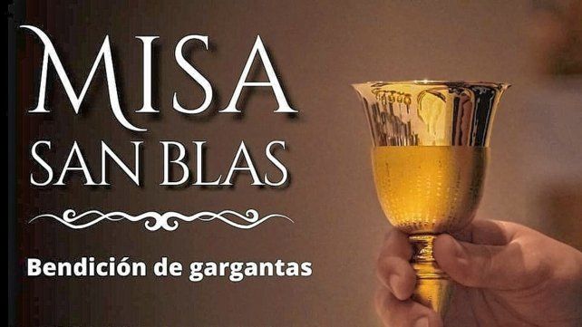 Nogoyá: bendecirán gargantas en el Hospital San Blas