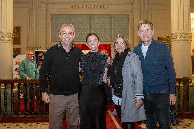 Pablo Javkin, Luisina Fruci, Yanina Pavetto y Javier Cervio