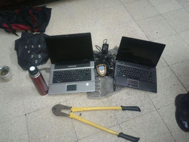 Elementos secuestrados en el procedimiento