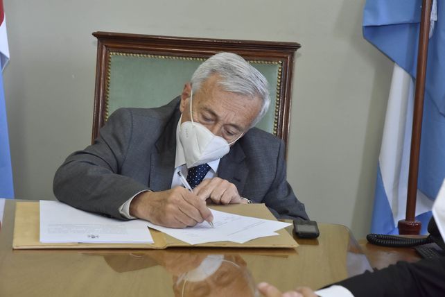 Roberto Falistocco trazó un balance del año judicial.