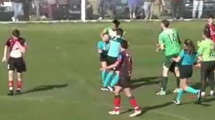 Club de Tres Arroyos suspendió de por vida al jugador que agredió a árbitra