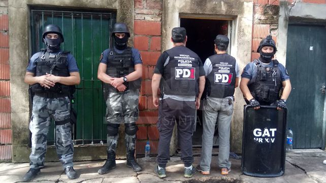 Siete narcos detenidos con secuestro de drogas en allanamientos en el norte provincial