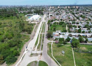 Acuerdo Capital en Santa Fe: las obras de pavimentación de avenida Peñaloza registran un avance del 70%