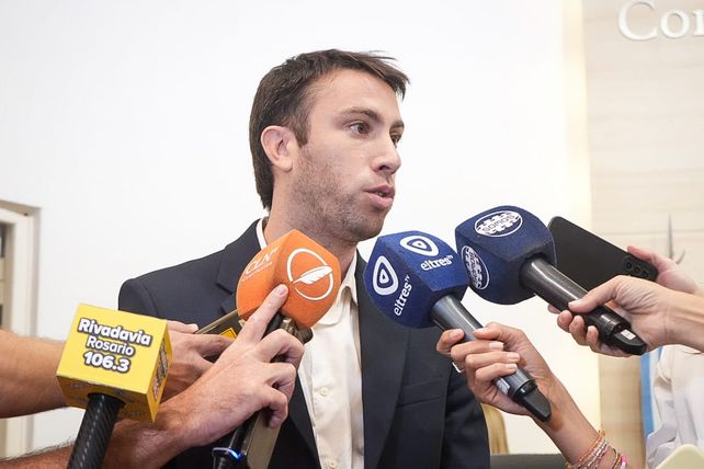 El concejal Mariano Romero en la apertura de sesiones
