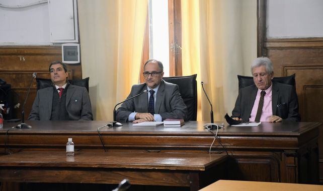 Los jueces del tribunal oral federal Eugenio Martínez