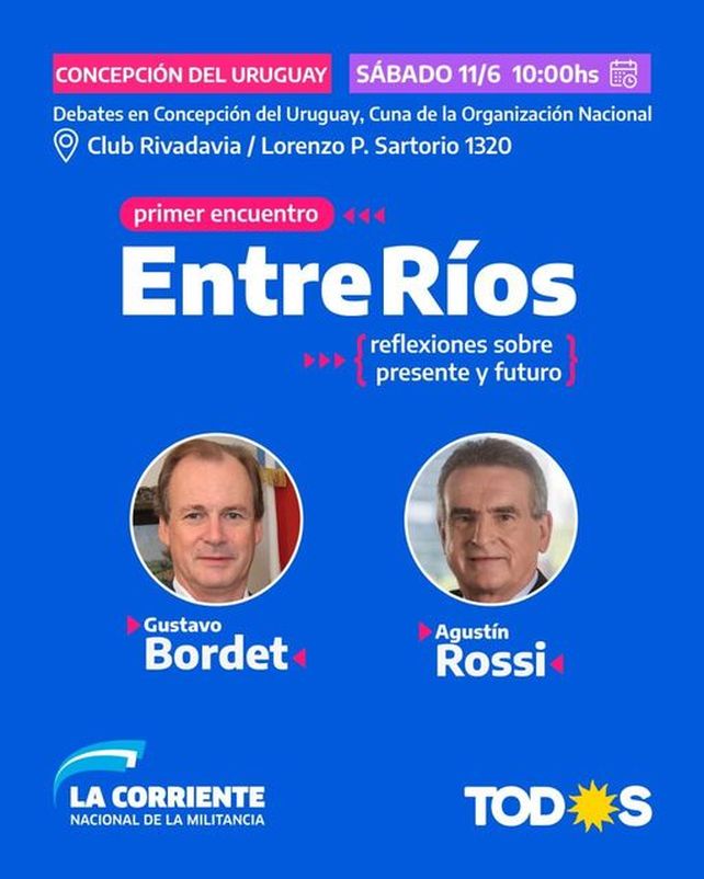 Flyer de la convocatoria.