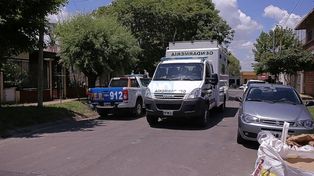 Banda dedicada a la trata de personas con pantalla de comunidad religiosa