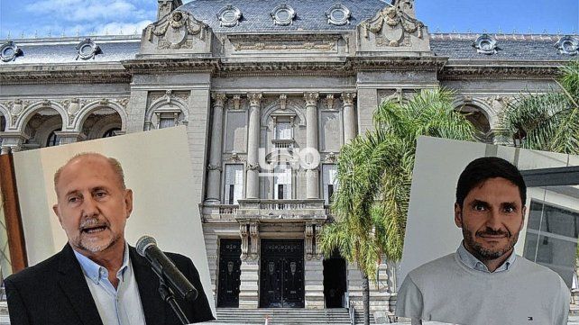 Primer encuentro de la transición en Casa de Gobierno.&nbsp;