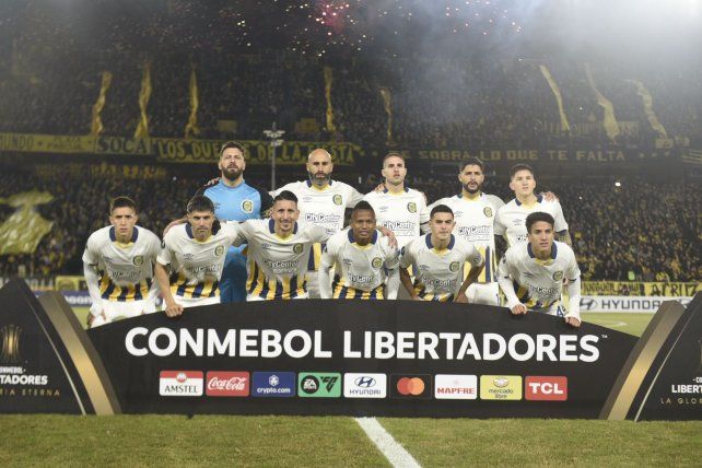 Los once canallas que arrancaron ante Peñarol.