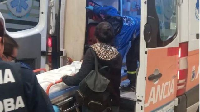 Por la gravedad de la herida la nena fue derivada al Hospital de Niños