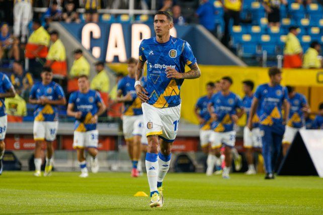Ángel Di María vuelve a la titularidad después de varias semanas. Una buena noticia para Central.
