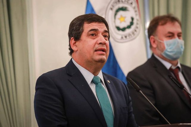 El vicepresidente Velázquez al participar de un acto oficial semanas atrás.