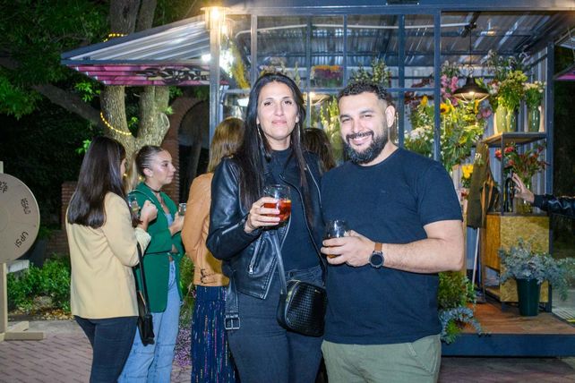 Carolina Travaini y Seba Villalba
