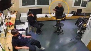 El momento en que Abel Guzmán ejecutó de un tiro en el cráneo a un compañero de la peluquería en el barrio porteño de Recoleta