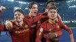 dybala marco en el triunfo de roma en la copa italia