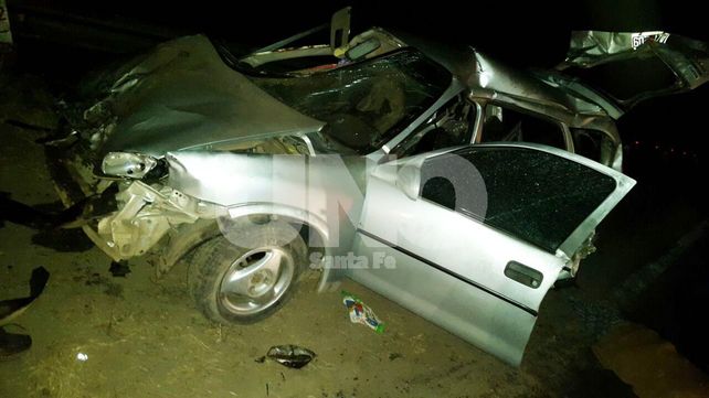 Choque fatal en Hersilia: dos nenes murieron y sus padres están graves