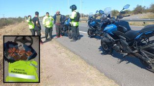 Delincuente sorprendido tras haber robado cables en la Ruta 168.