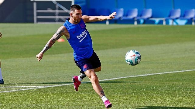 Barcelona espera por Messi en la vuelta a los entrenamientos