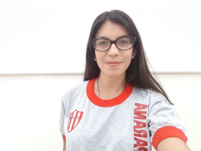 Melisa Rodríguez una apasionada por el fútbol y su profesión