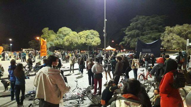 La marcha viboreante recorrió el centro de Rosario para pedir por la ley de humedales