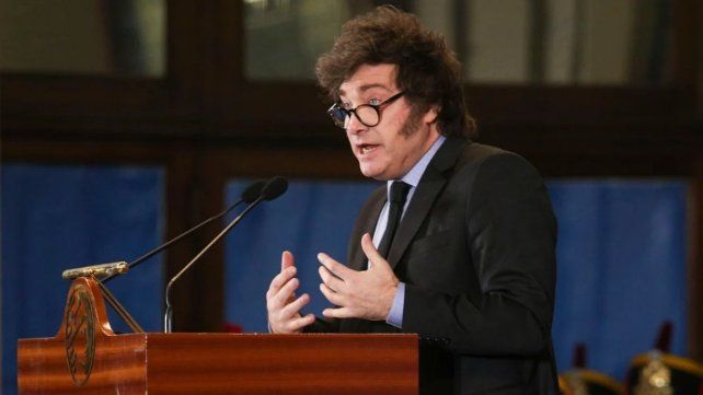 El presidente Javier Milei El presidente Javier Milei