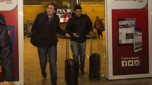 Los hijos de Báez llegaron a Buenos Aires y compartieron el vuelo con Máximo Kirchner