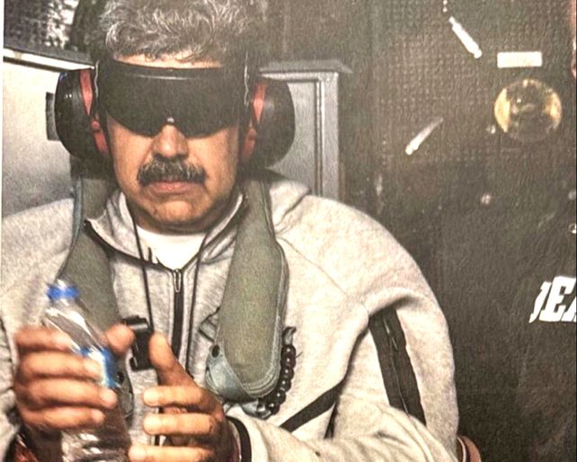 La foto que publicó Donald Trump sobre la detención de Nicolás Maduro