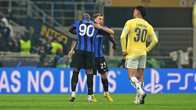 Champions: Inter venció a Porto en la ida de los 8º de final